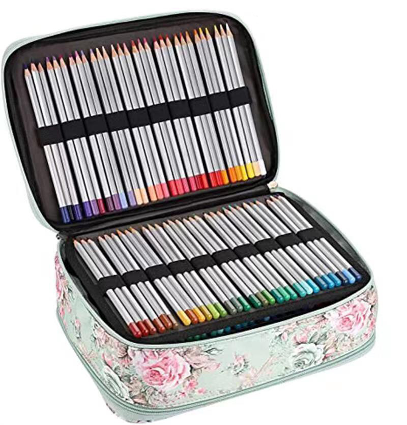 Pen Pouch Roll - 300 Roll Pencil Bag Colored School