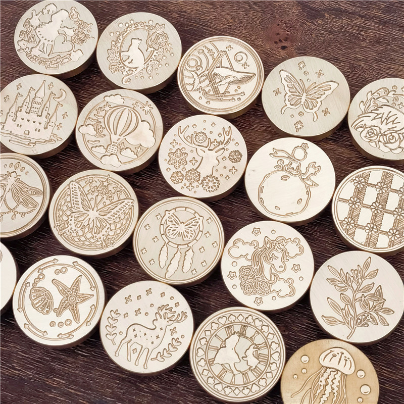 Wax Seal Stamp Kit - Jellyfish Starfish Butterfly Castle Star Cat