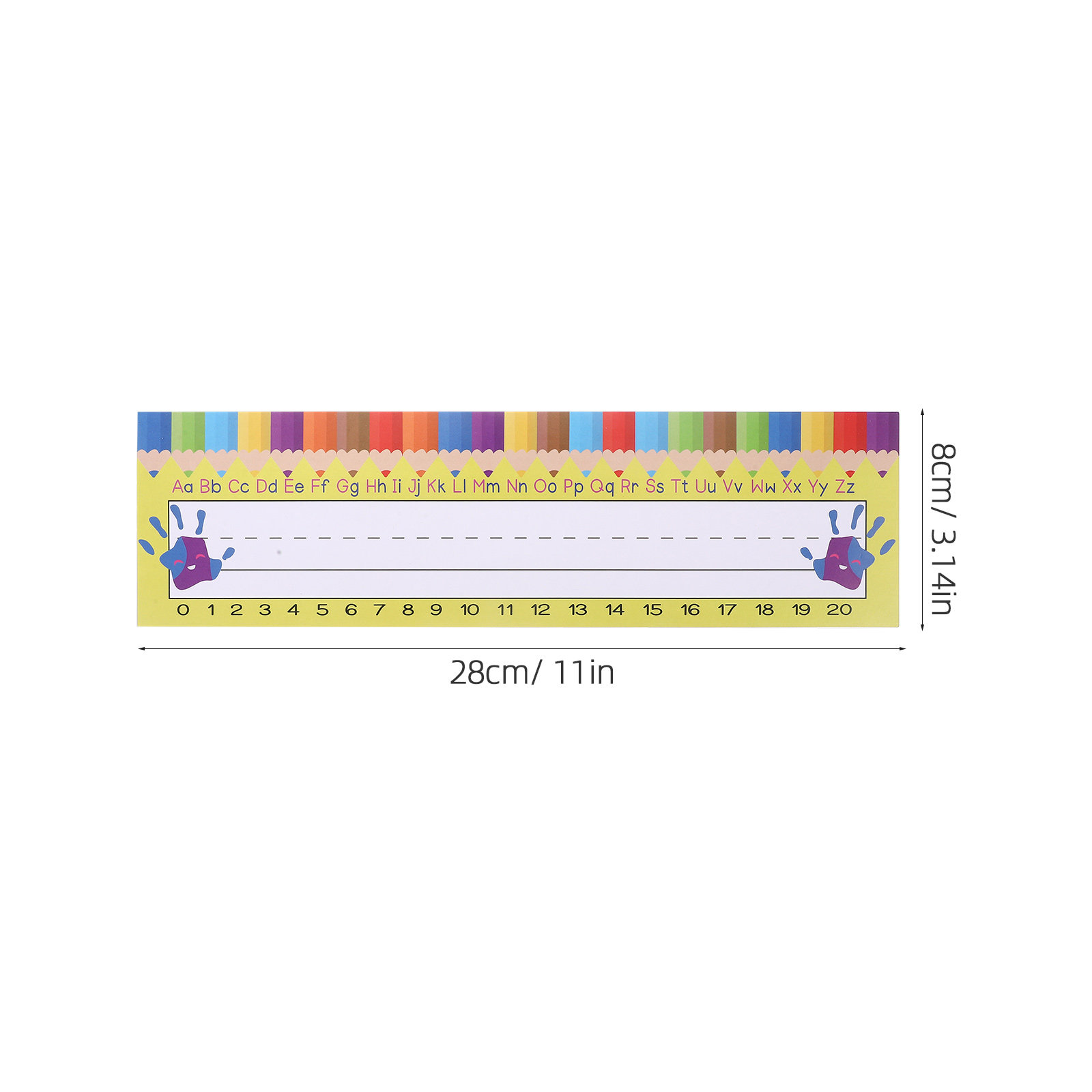 1Set Name Tag Stickers Paper D – Desk Name Plate Bewertung und Preis