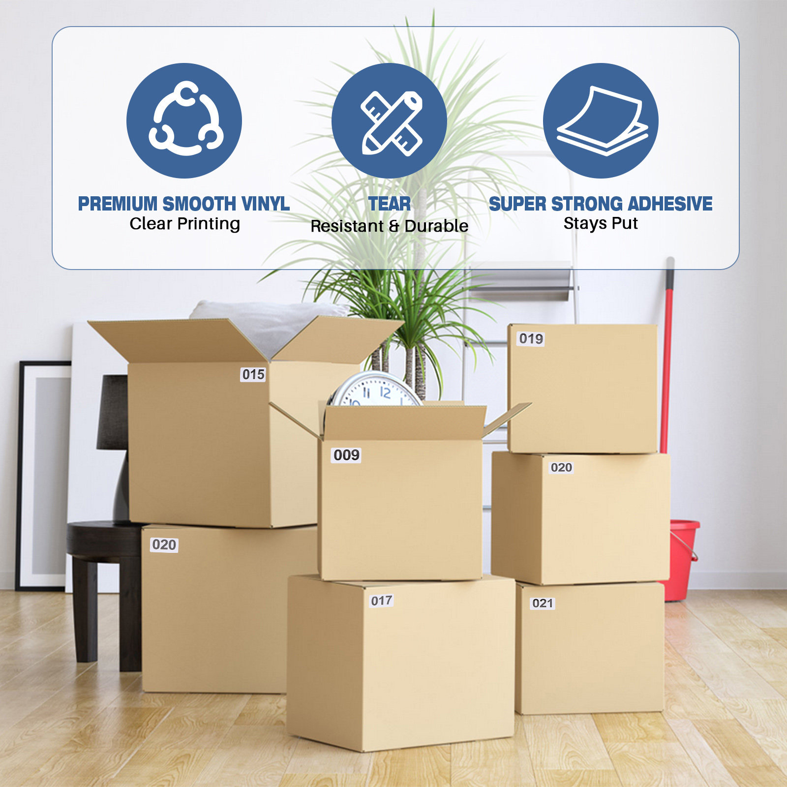 1 Roll Inventory Labels Self-A – Sticker Label Roll Bewertung und Preis
