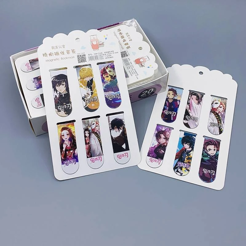 6 Pcs Anime Cute Metal Magneti – Bookmark Magnetic Clip Bewertung und Preis