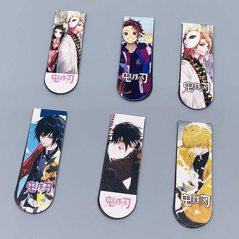 6 Pcs Anime Cute Metal Magneti – Bookmark Magnetic Clip Bewertung und Preis