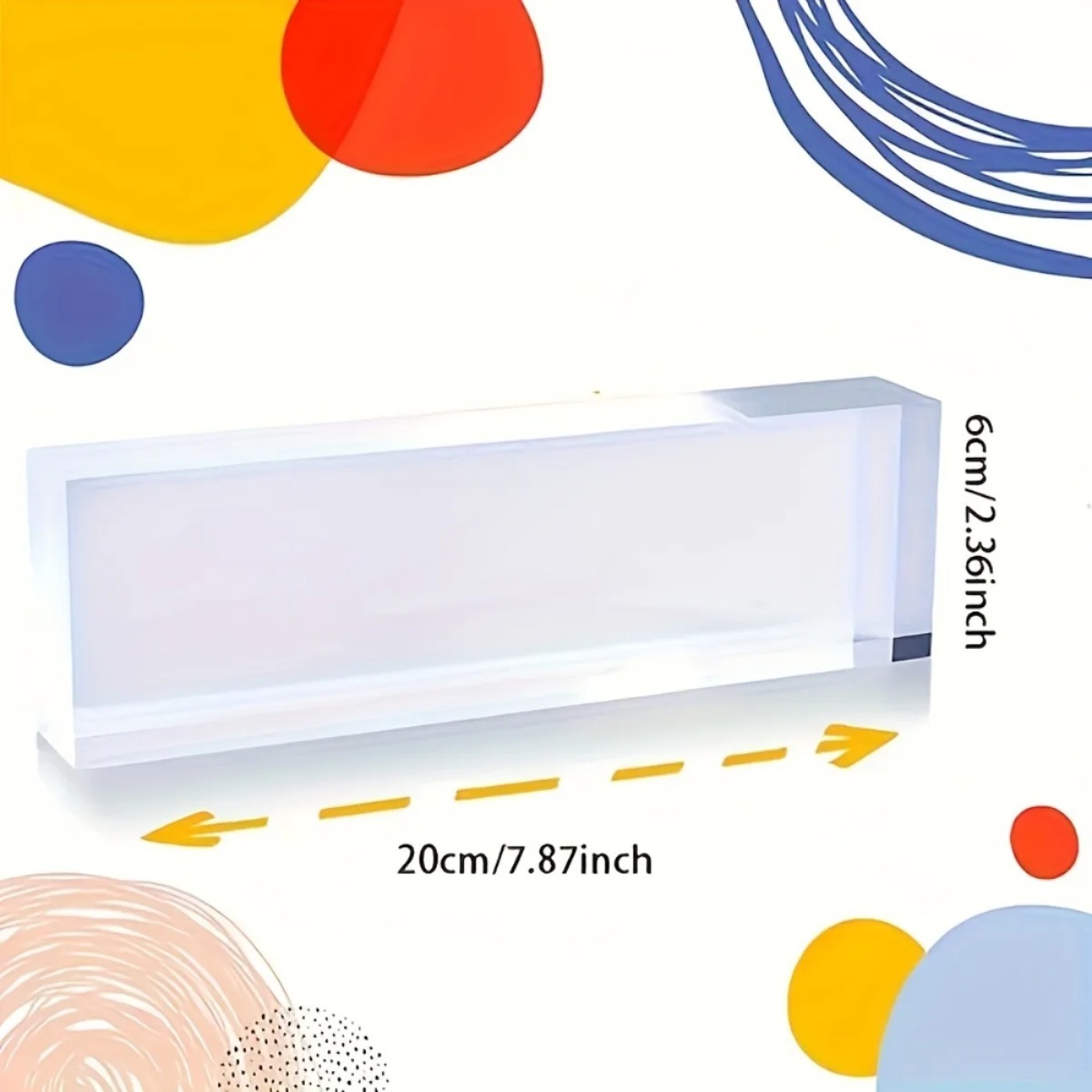 [2D Flat] Personalized Acrylic – Desk Name Plate Bewertung und Preis