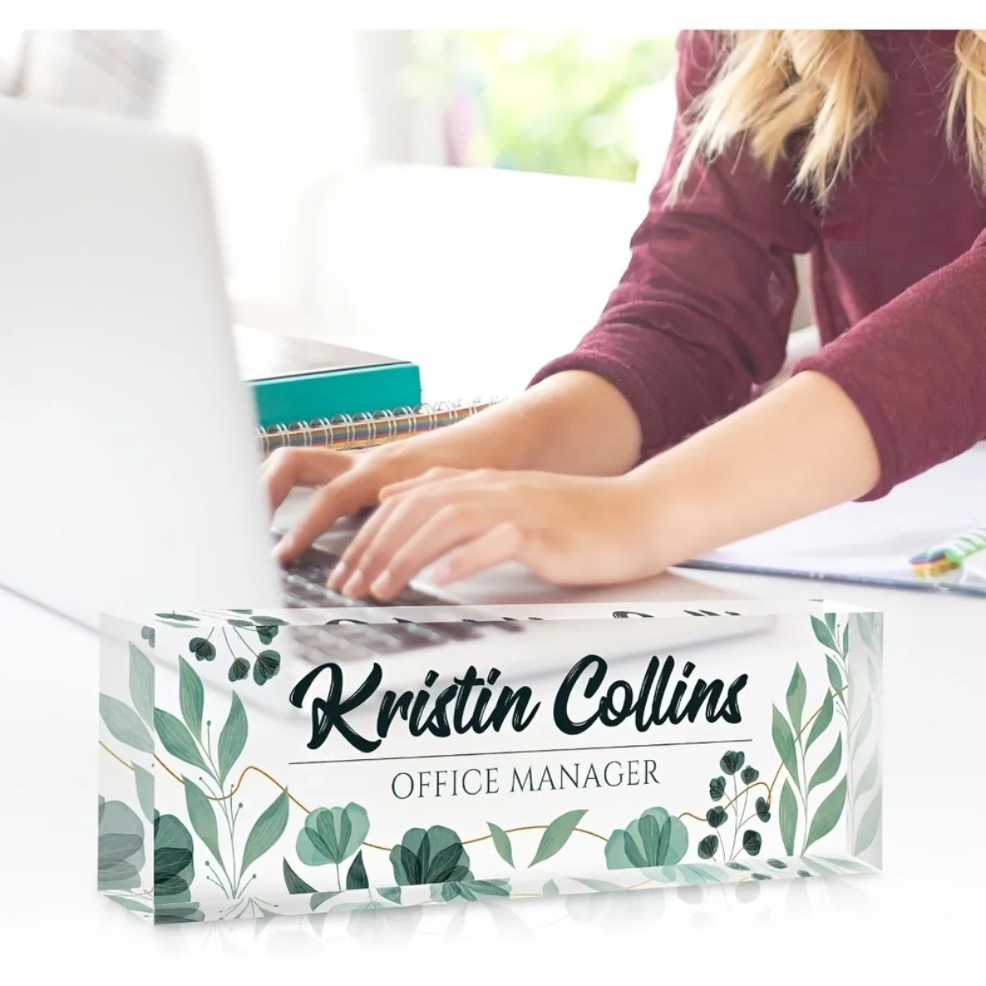 [2D Flat] Personalized Acrylic – Desk Name Plate Bewertung und Preis