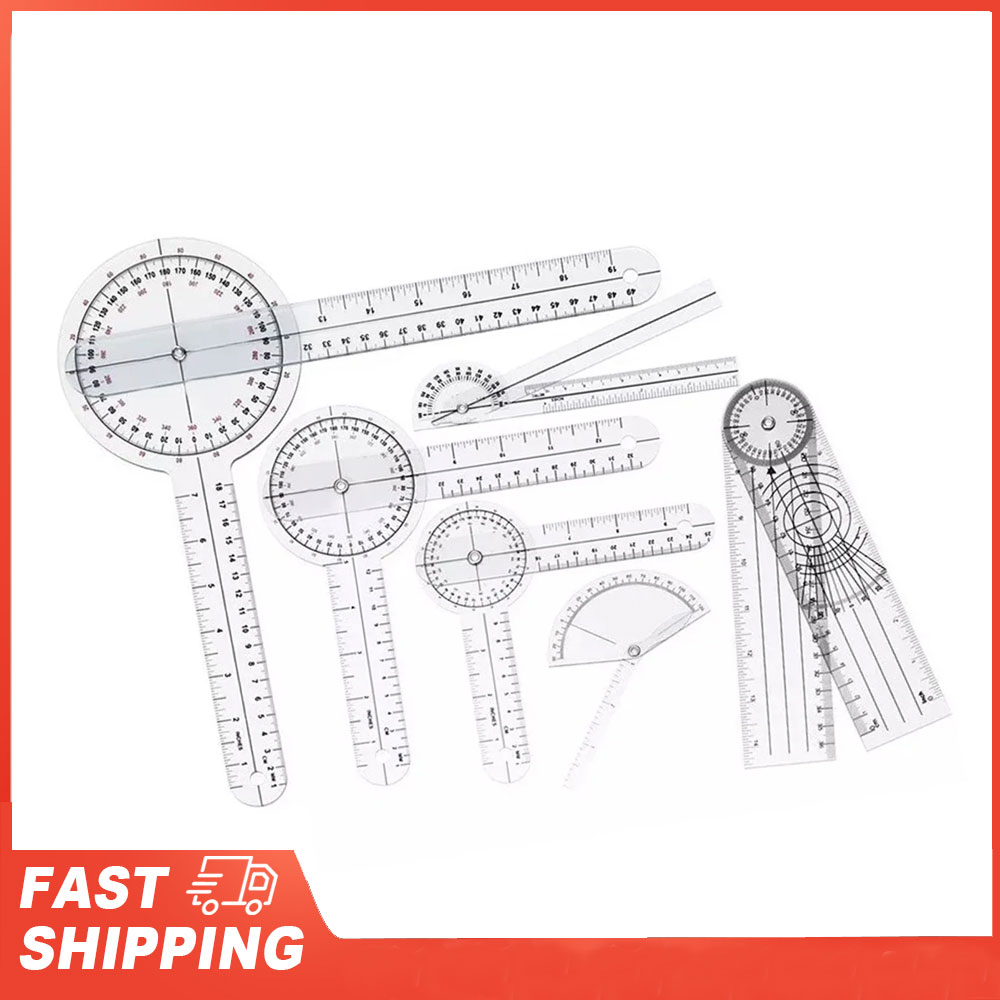 6PCS Medical Goniometer Set PV – Ruler Set Transparent Bewertung und Preis
