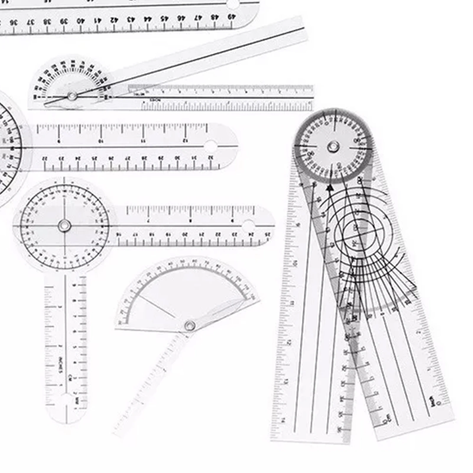 6PCS Medical Goniometer Set PV – Ruler Set Transparent Bewertung und Preis