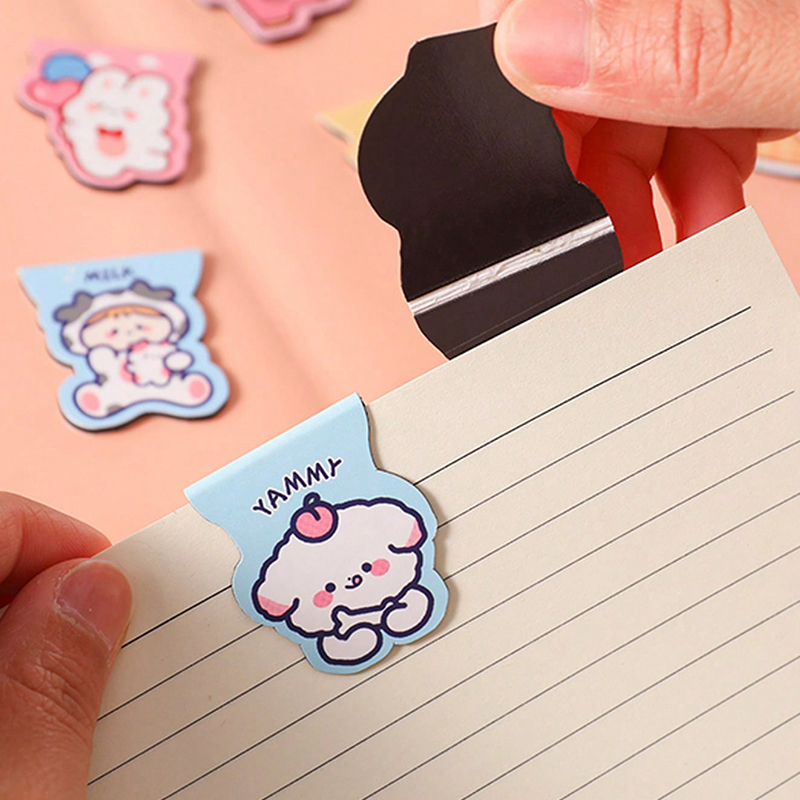 5pcs Cute Cartoon Bear Magneti – Bookmark Magnetic Clip Bewertung und Preis