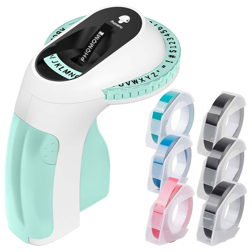 E975 Embossed Label Printer, 3 – Label Printer Tape Bewertung und Preis