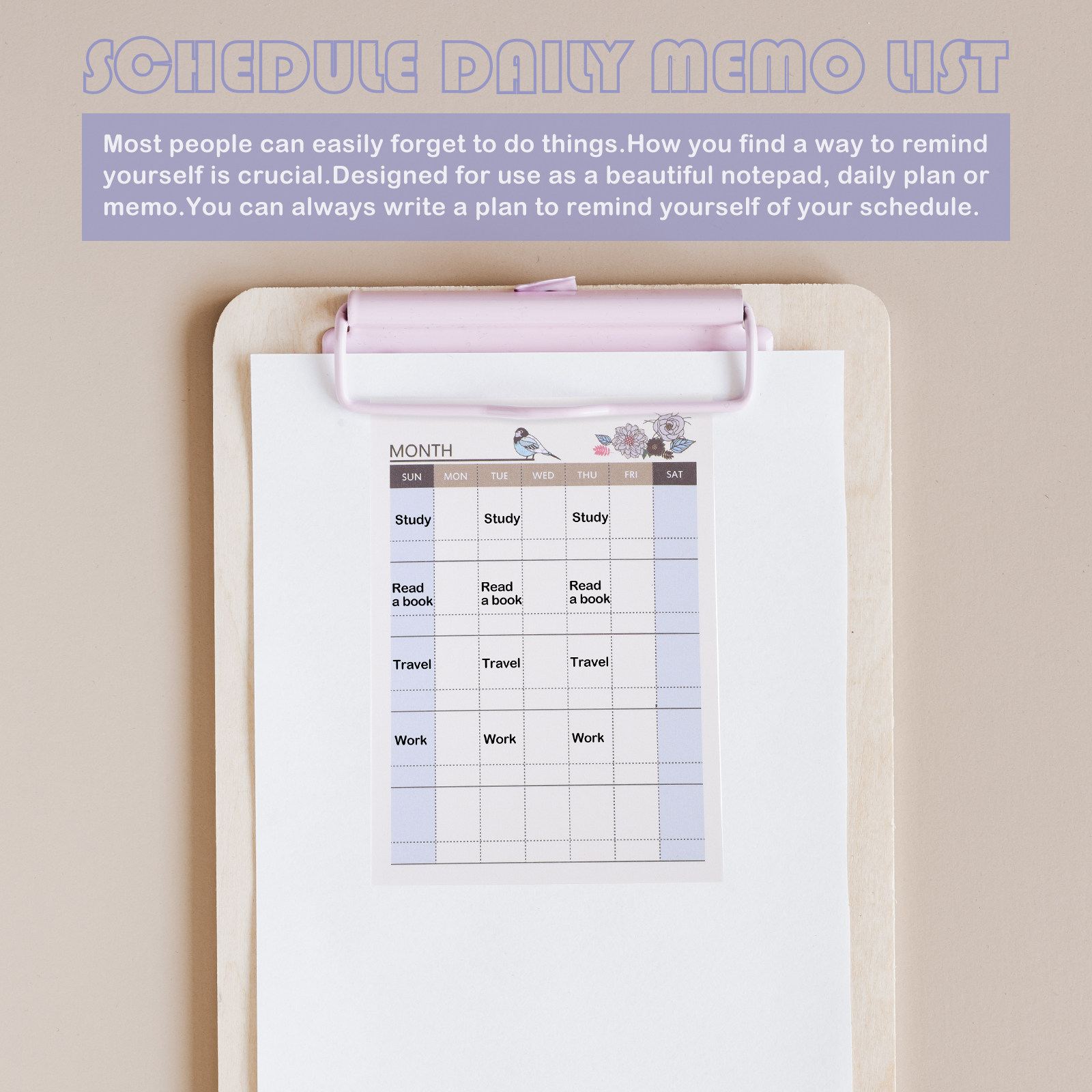 10Pcs Weekly Plan Notepads Sim – Office Stationery Supply List Bewertung und Preis