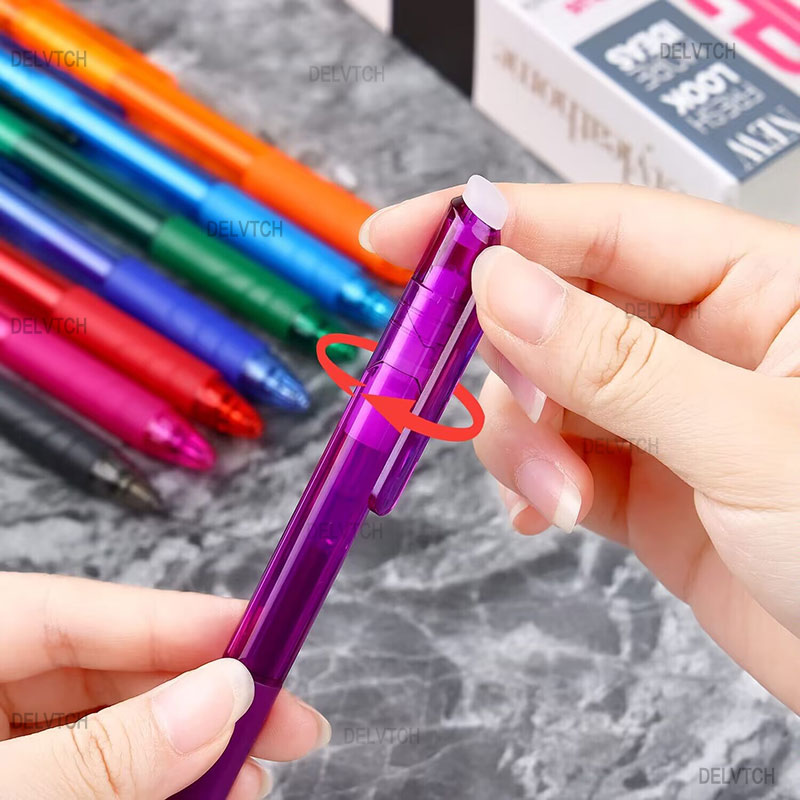 6+2Pcs/Set 0.7MM Erasable Gel  – Gel Ink Pen Set Bewertung und Preis