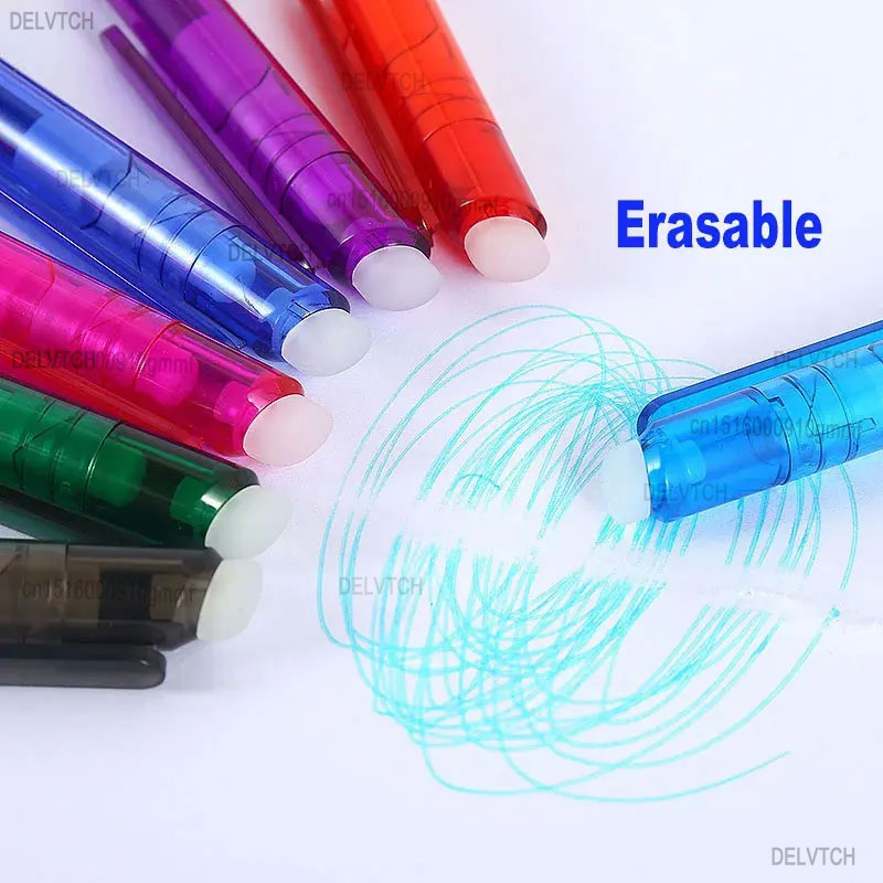 6+2Pcs/Set 0.7MM Erasable Gel  – Gel Ink Pen Set Bewertung und Preis