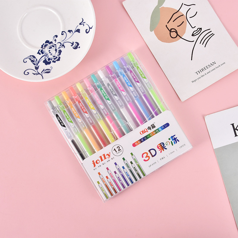 3D Three-dimensional Jelly Pen – Gel Ink Pen Set Bewertung und Preis