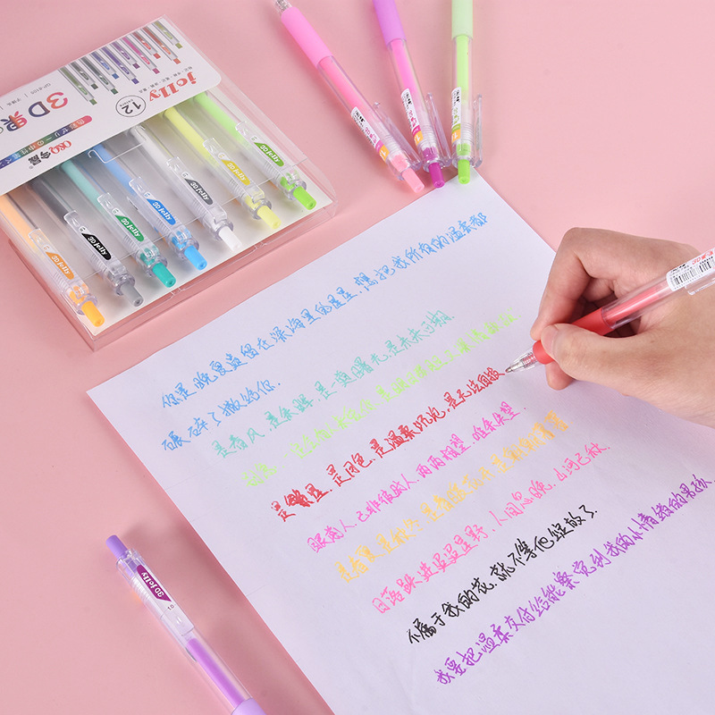3D Three-dimensional Jelly Pen – Gel Ink Pen Set Bewertung und Preis
