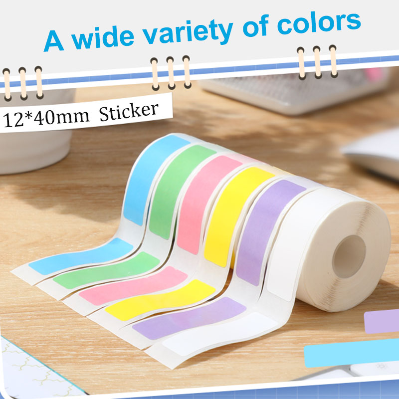 12*40mm Colored Transparent Th – Label Printer Tape Bewertung und Preis