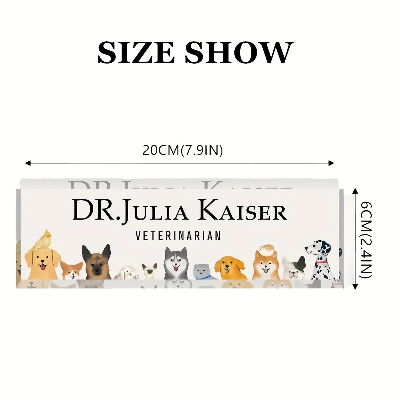 Custom Acrylic Desk Name Plate – Desk Name Plate Bewertung und Preis