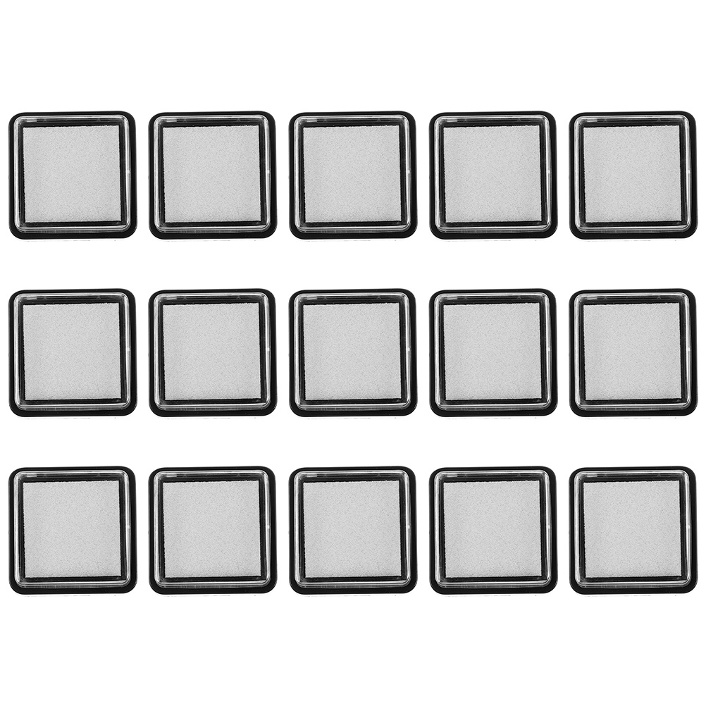 15pcs Ink Pads Ink Pads Blank  – Self Inking Stamp Bewertung und Preis