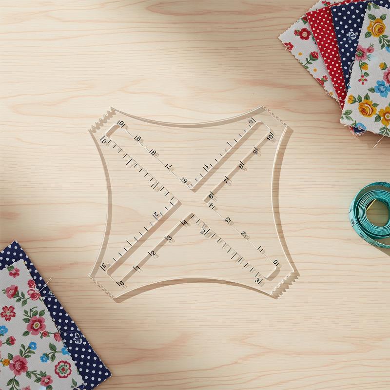 Acrylic Transparent Knitting D – Ruler Set Transparent Bewertung und Preis