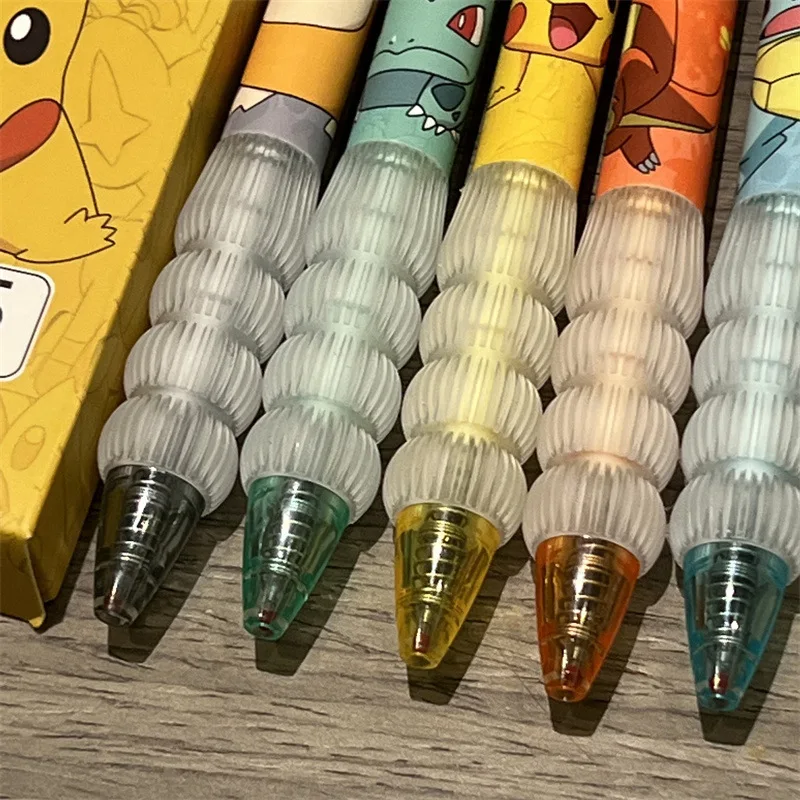 5pcs Pikachu Gel Pen Set Pokem – Gel Ink Pen Set Bewertung und Preis