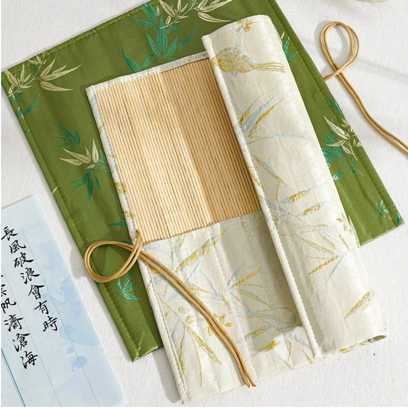 Antique Chinese Style Calligra – Pen Pouch Roll Bewertung und Preis