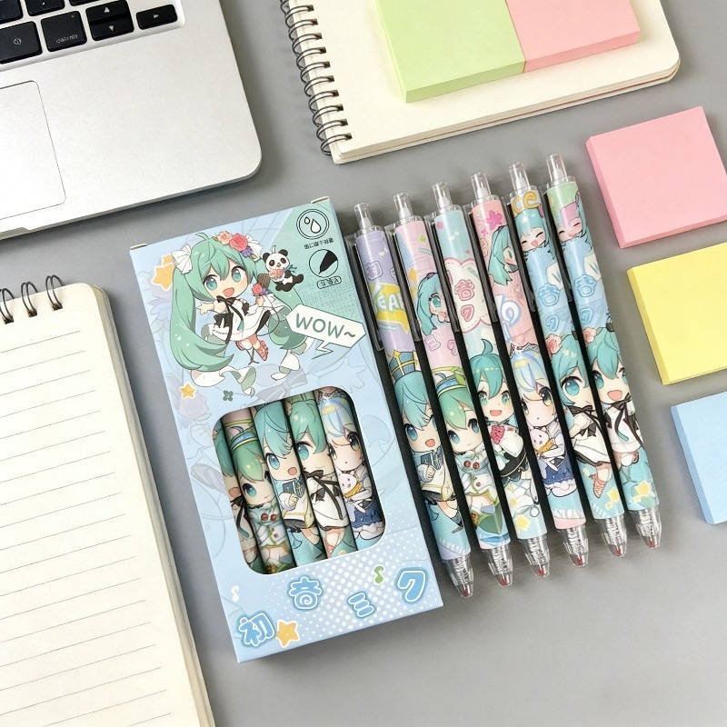 Hatsune Miku quick-drying gel  – Gel Ink Pen Set Bewertung und Preis
