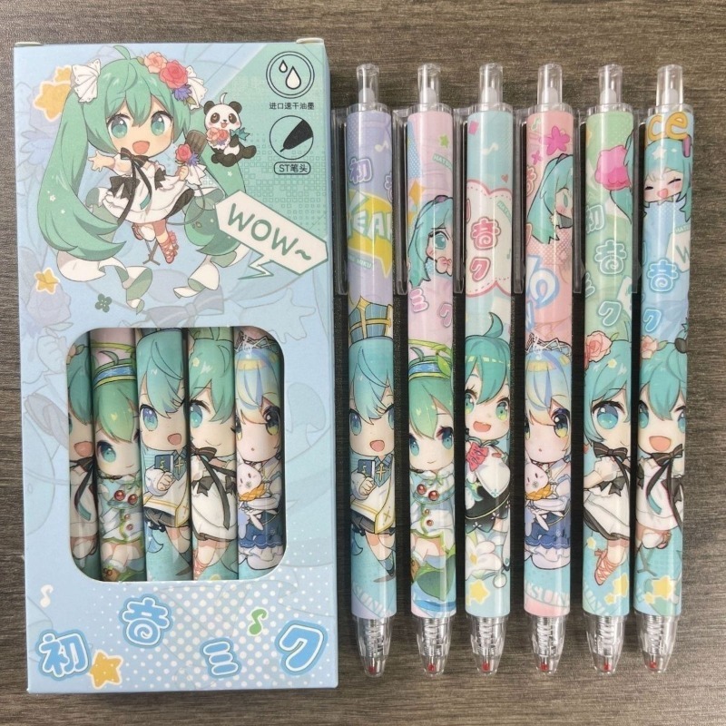 Hatsune Miku quick-drying gel  – Gel Ink Pen Set Bewertung und Preis