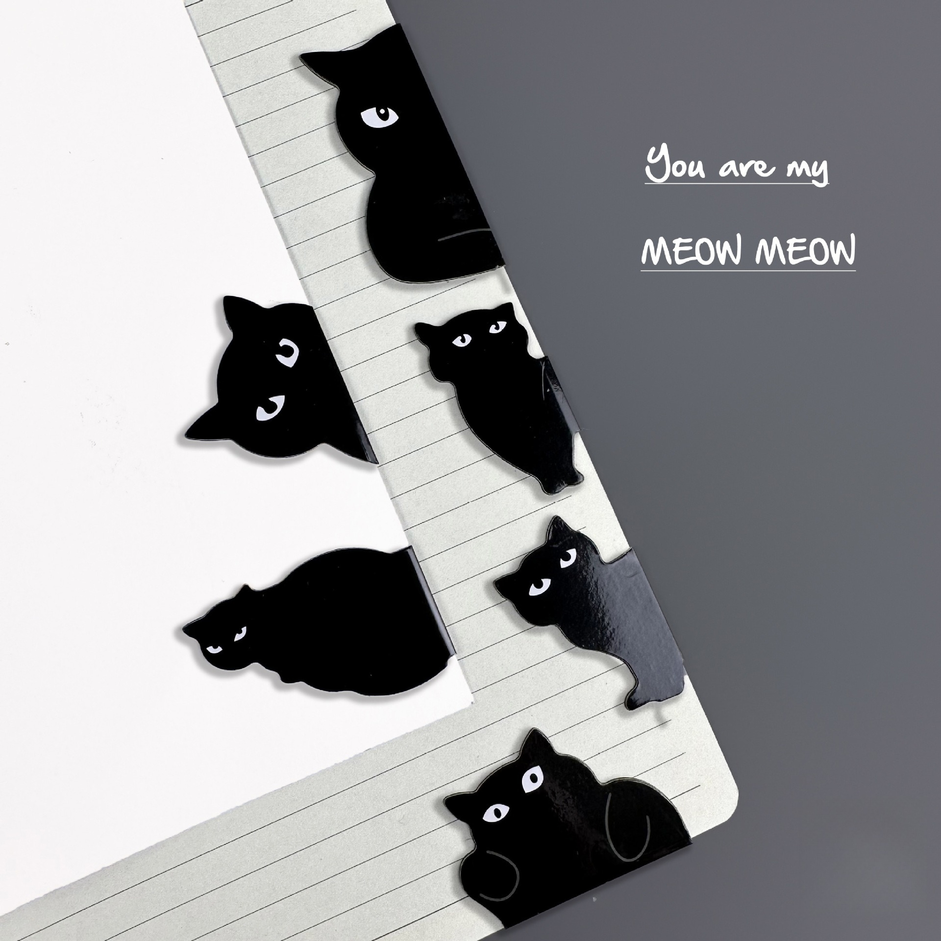 Cute Black Cat Magnetic Bookma – Bookmark Magnetic Clip Bewertung und Preis