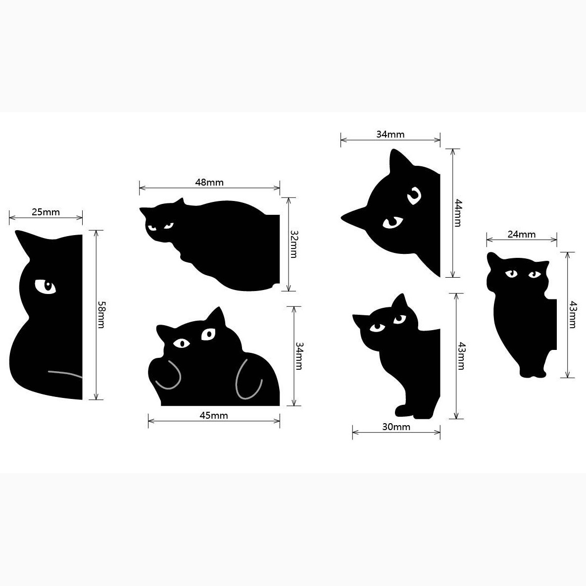 Cute Black Cat Magnetic Bookma – Bookmark Magnetic Clip Bewertung und Preis