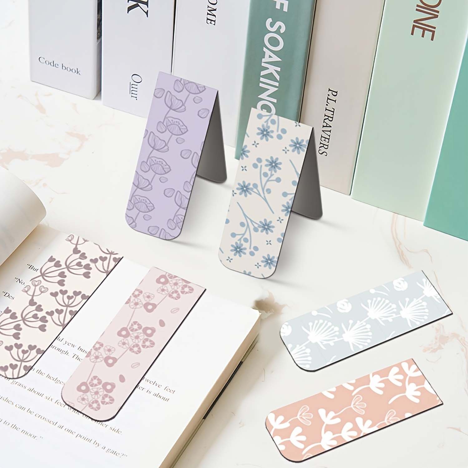 12pcs Flower Magnetic Bookmark – Bookmark Magnetic Clip Bewertung und Preis