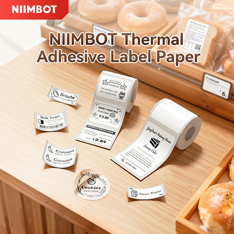 NIIMBOT Thermal Label for B1 B – Label Printer Tape Bewertung und Preis