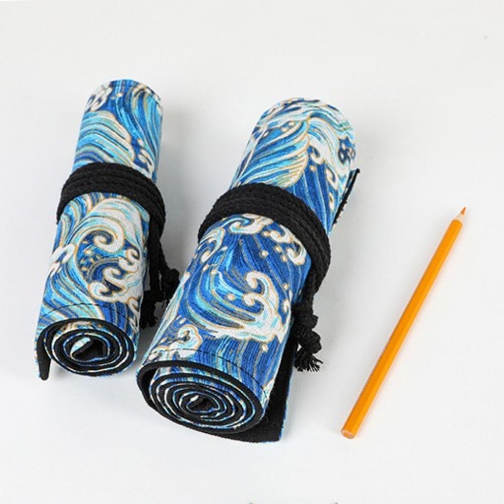12/24/36/48/72 Holes Canvas Ro – Pen Pouch Roll Bewertung und Preis