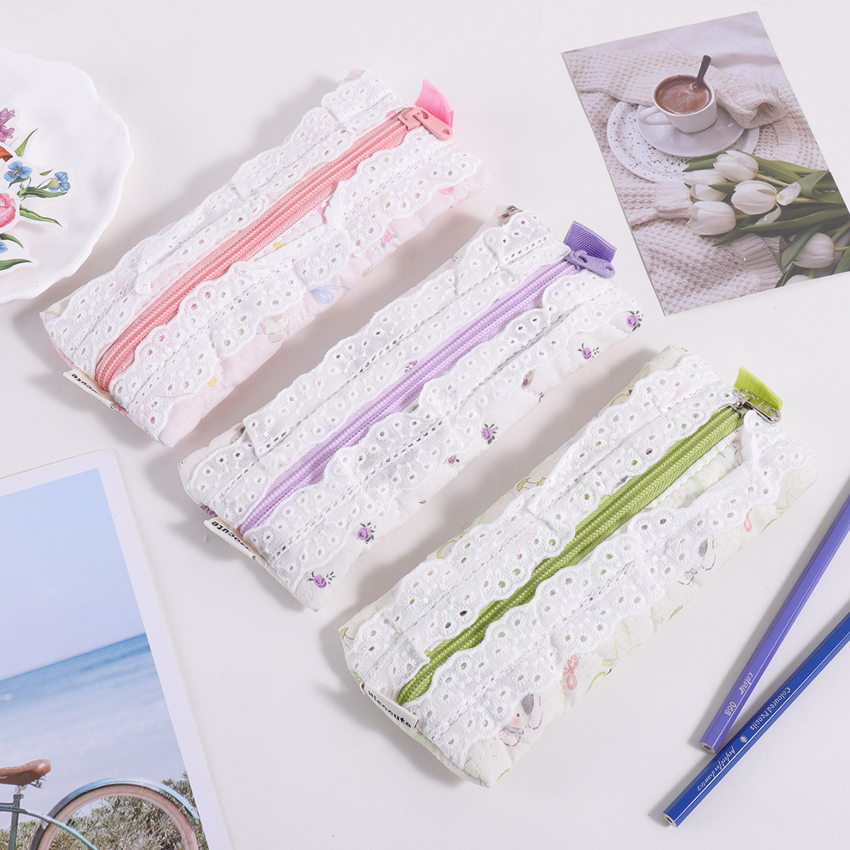1 pc embroidered lace pencil b – Stationery Office And School Supply Stores Bewertung und Preis