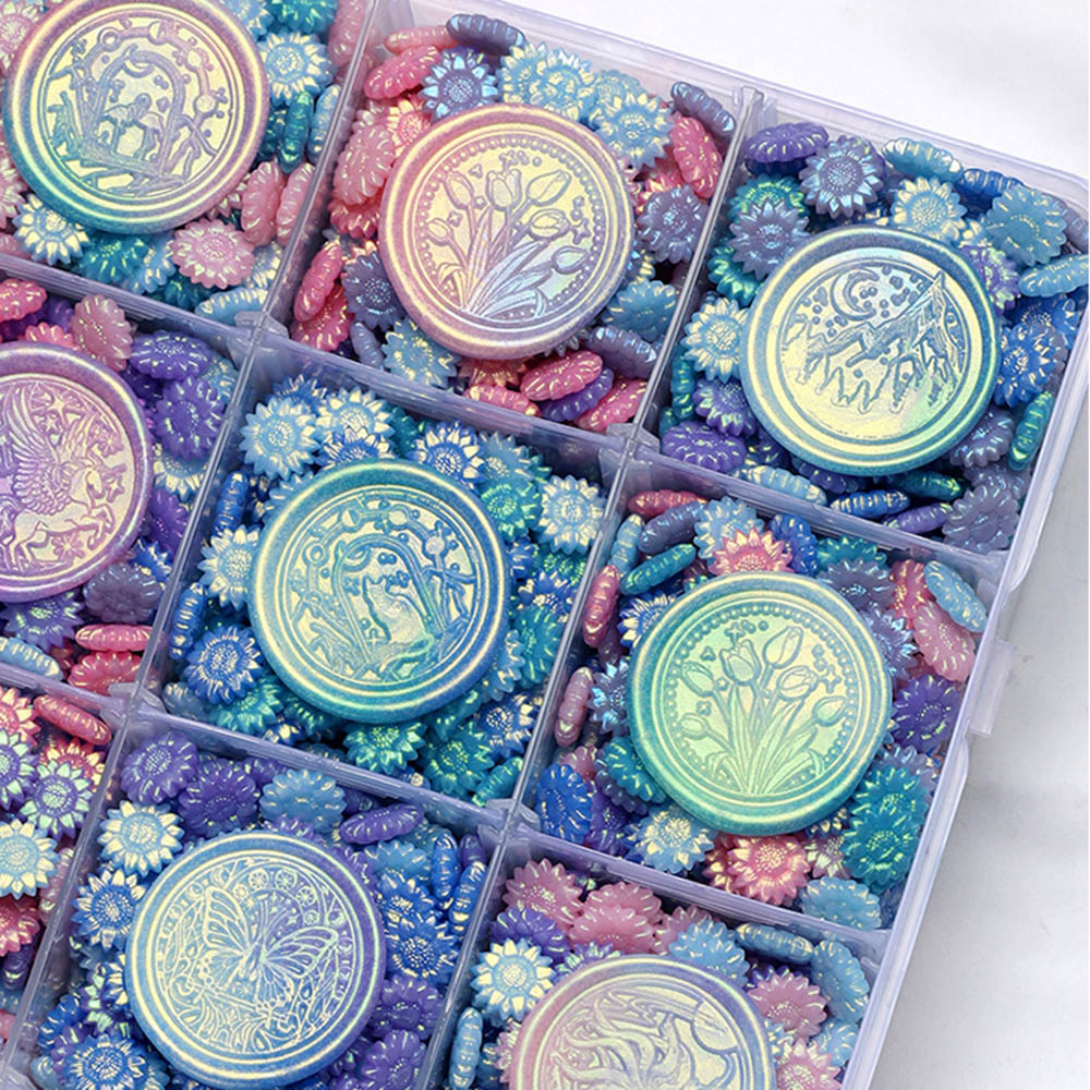 100pcs Mixed Color Glitter Dre – Wax Seal Stamp Kit Bewertung und Preis