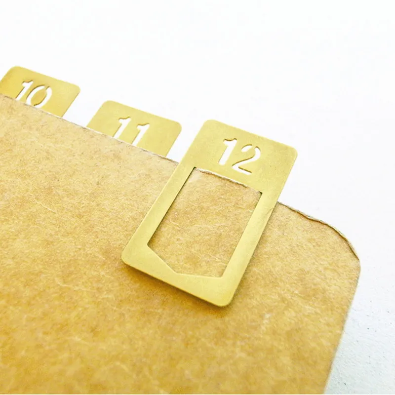 12 Pcs/lot Vintage Copper Book – Stationery Office And School Supply Stores Bewertung und Preis