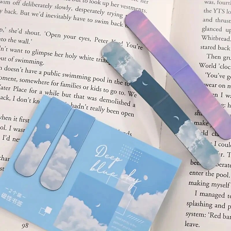 2Pcs Landscape Themed Magnetic – Bookmark Magnetic Clip Bewertung und Preis