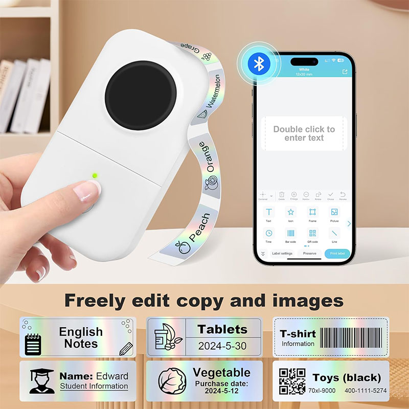 P15 Label Printer Sticker 12*4 – Label Printer Tape Bewertung und Preis