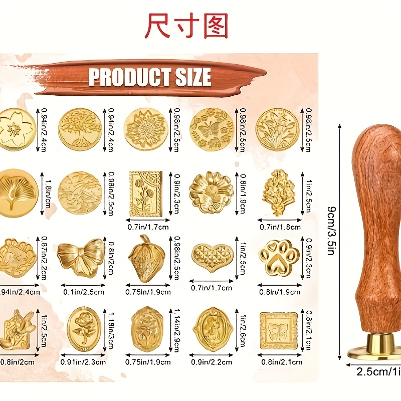 21pc wax stamp set with variou – Wax Seal Stamp Kit Bewertung und Preis