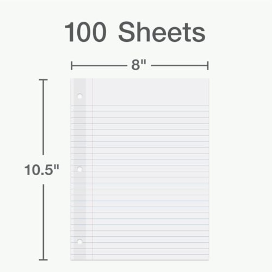 Reinforced Filler Paper, 8 x 1 – Paper Punch 3 Hole Bewertung und Preis
