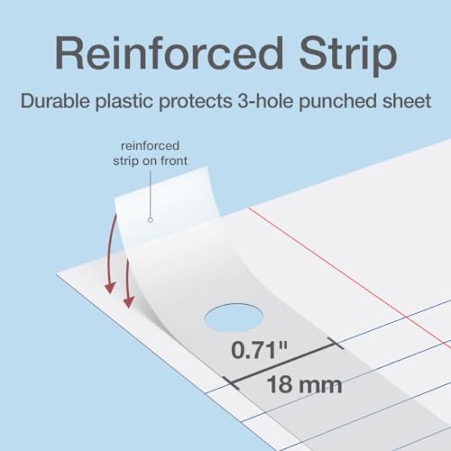 Reinforced Filler Paper, 8 x 1 – Paper Punch 3 Hole Bewertung und Preis