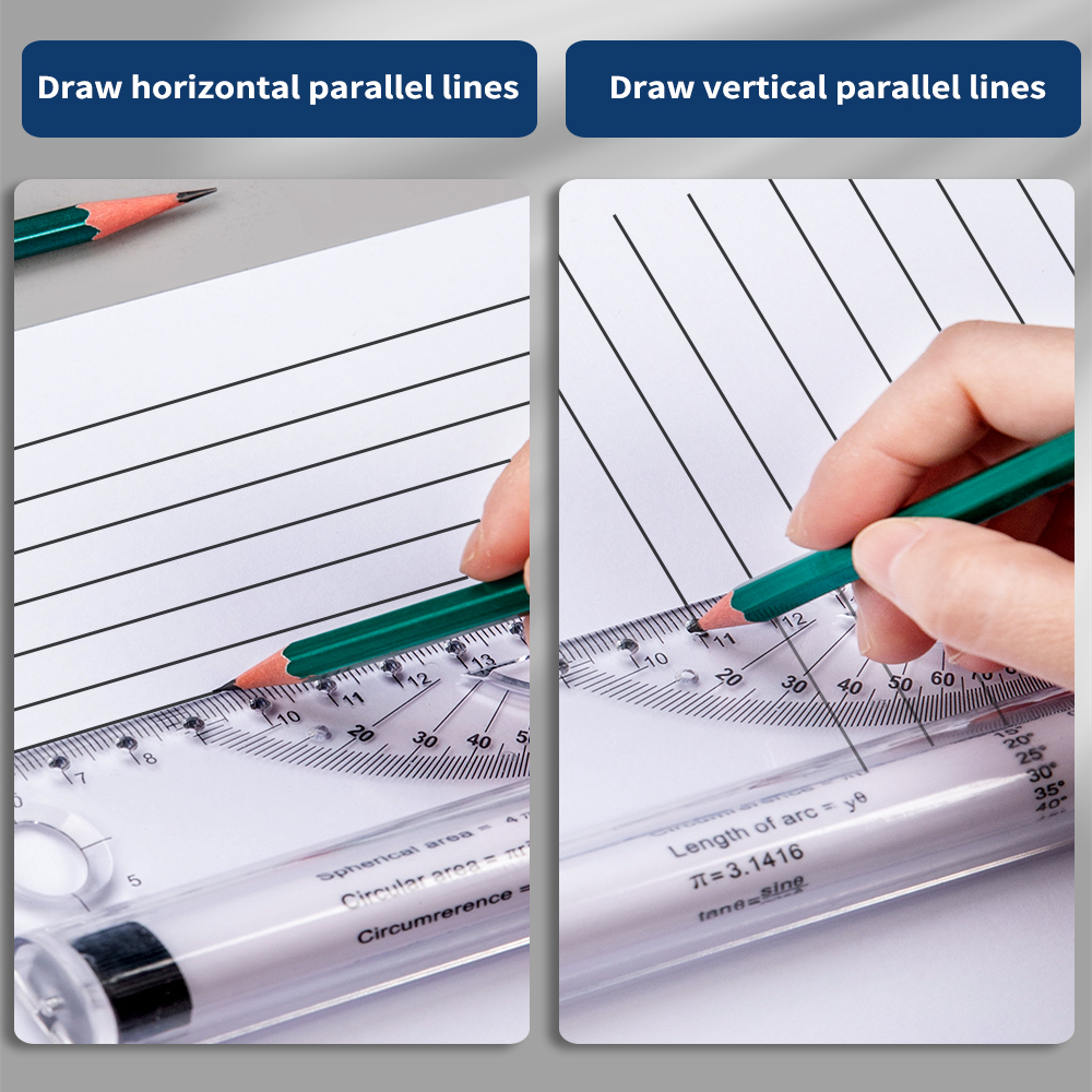 30cm Transparent Parallel Roll – Ruler Set Transparent Bewertung und Preis