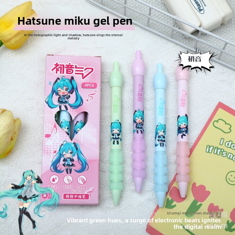 Kawaii Hatsune Miku Gel Pen Cu – Gel Ink Pen Set Bewertung und Preis