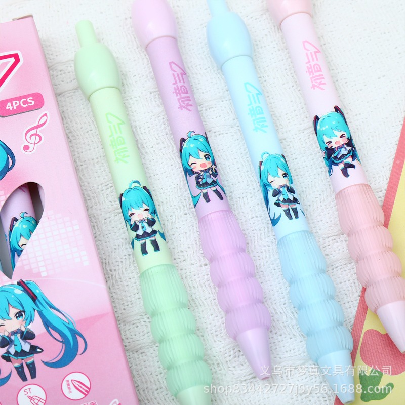 Kawaii Hatsune Miku Gel Pen Cu – Gel Ink Pen Set Bewertung und Preis