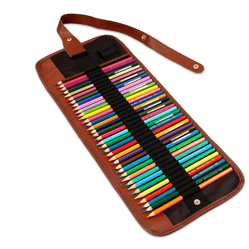 1 Pcs 36/48 Holes Wrap Roll Up – Pen Pouch Roll Bewertung und Preis