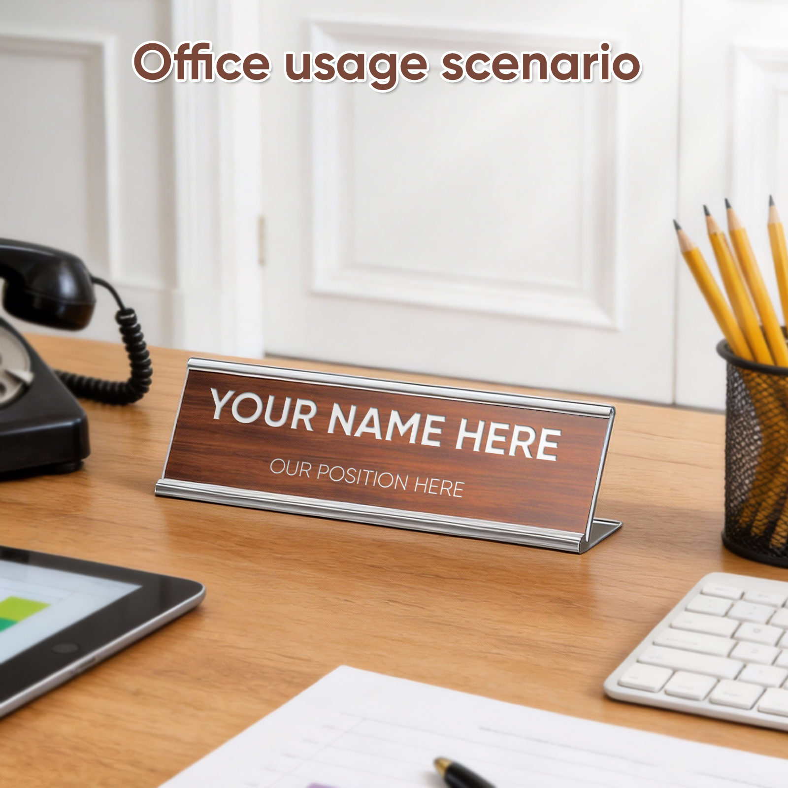 Free Personalized Custom Offic – Desk Name Plate Bewertung und Preis