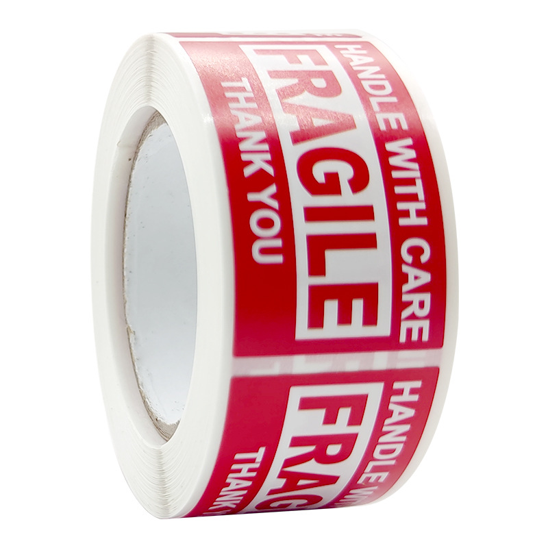 250Paste/Roll Fragile English  – Sticker Label Roll Bewertung und Preis