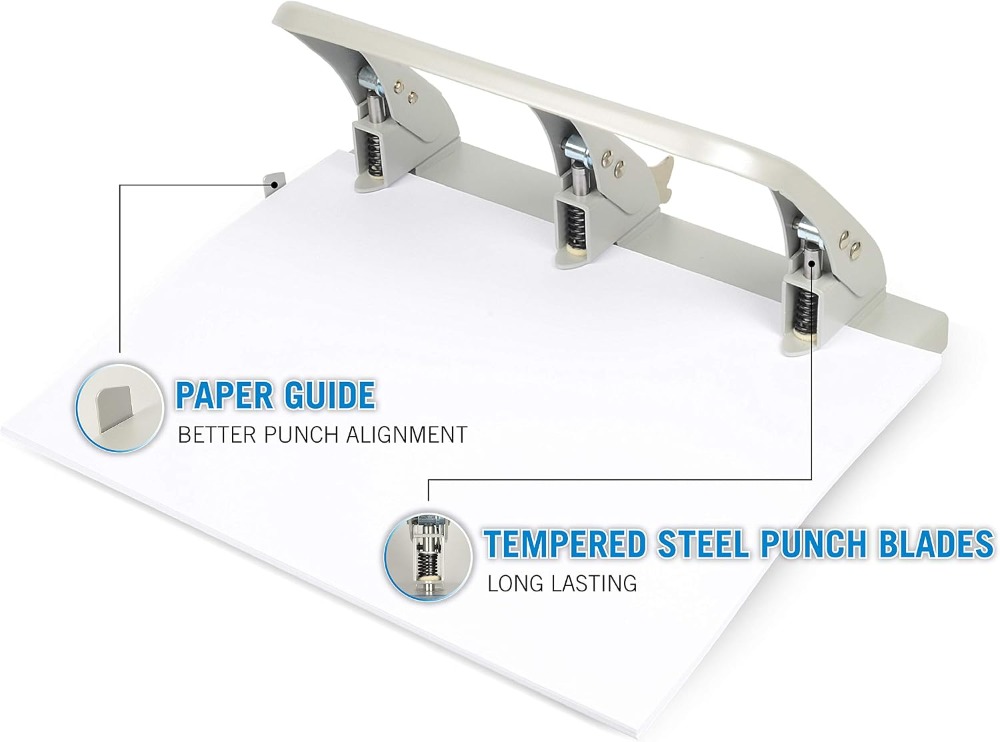 Medium-Duty 3 Hole Paper Punch – Paper Punch 3 Hole Bewertung und Preis