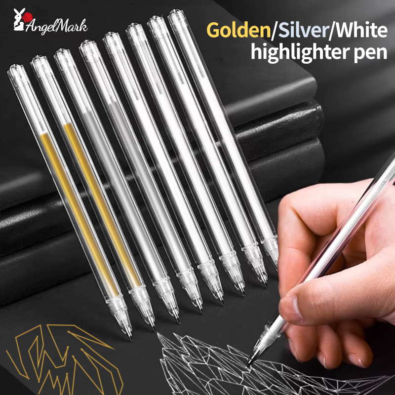 White Gold Silver Classic High – Gel Ink Pen Set Bewertung und Preis