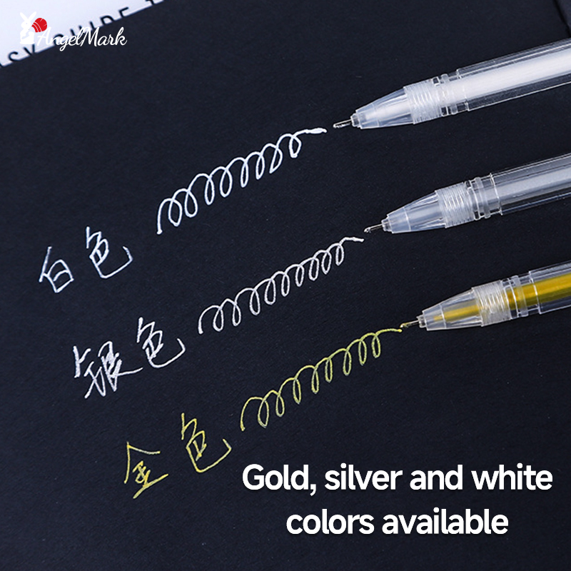White Gold Silver Classic High – Gel Ink Pen Set Bewertung und Preis