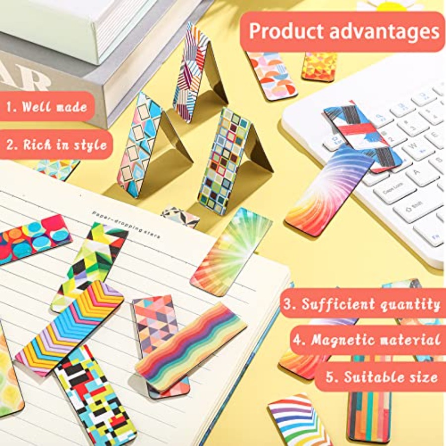 80 Pcs Optical Magnetic Bookma – Bookmark Magnetic Clip Bewertung und Preis