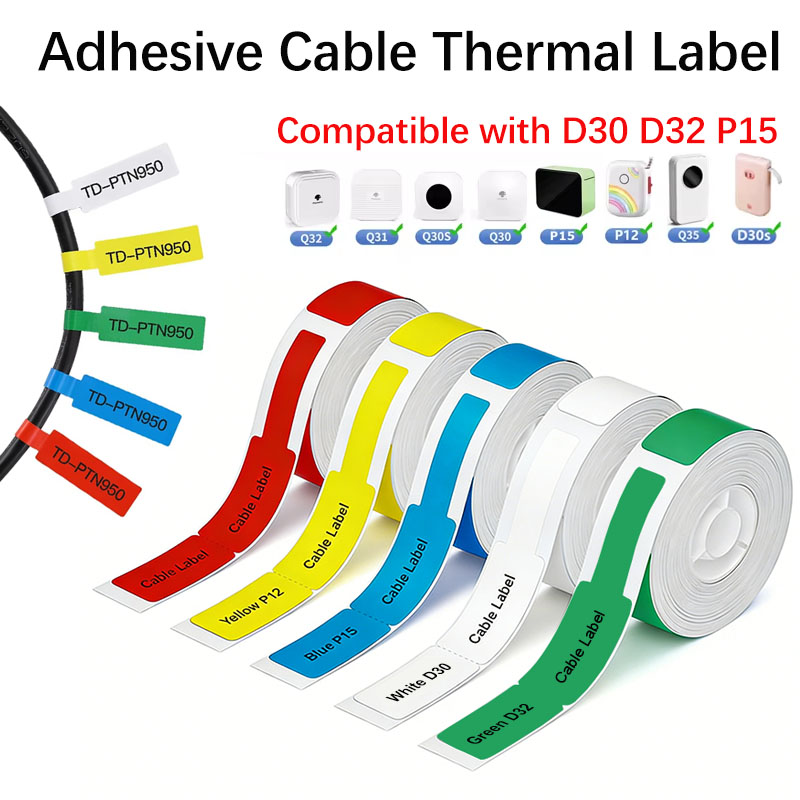 12*109mm Cable Thermal Label S – Label Printer Tape Bewertung und Preis