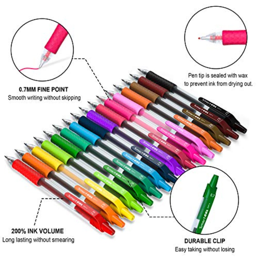 Smart Color Art Gel Pens Set M – Gel Ink Pen Set Bewertung und Preis